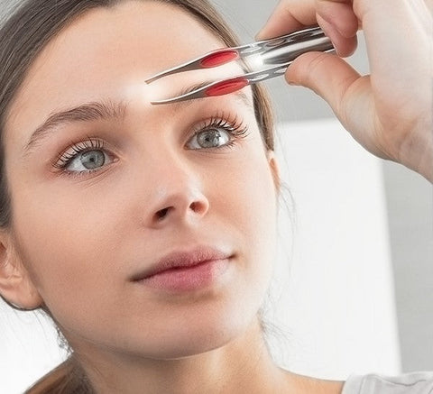 Tweezers with LED Light