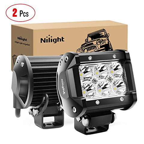 Led Pods 2PCS 18W 1260LM Spot Led Off Road Lights