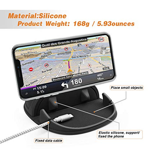 Car Phone Mount Silicone Holder