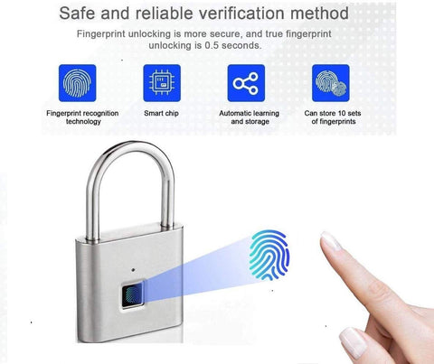 Fingerprint Smart Padlock