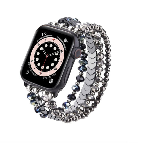 Comfort-fit Crystal Apple Watch Strap