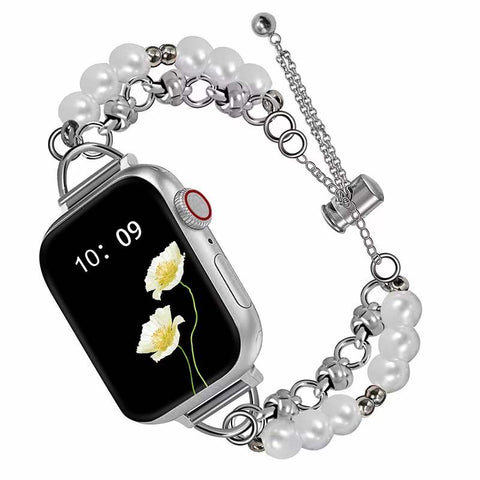 Opulent Pearl Apple Watch Bracelet