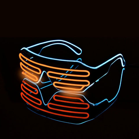 Neon LED Luminous  Glasses