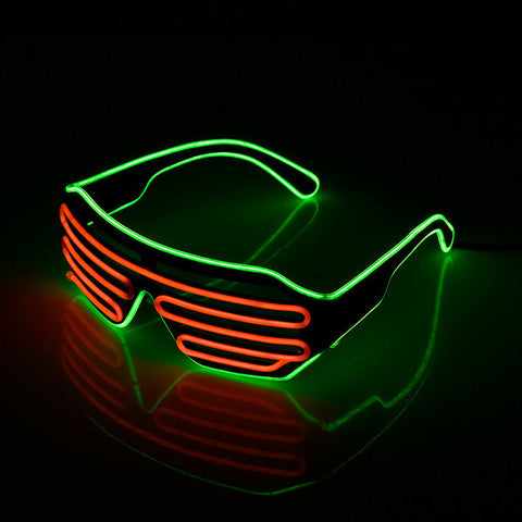 Neon LED Luminous  Glasses