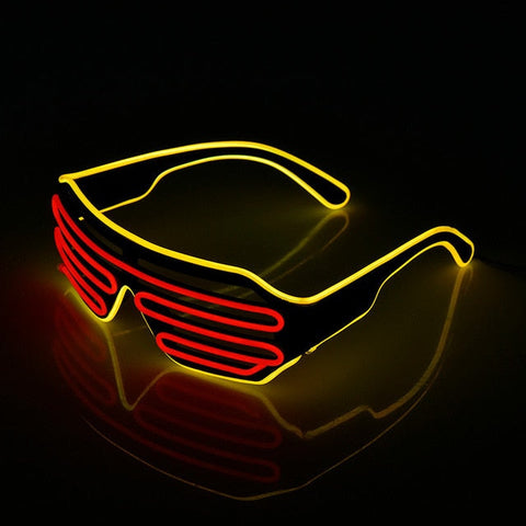 Neon LED Luminous  Glasses