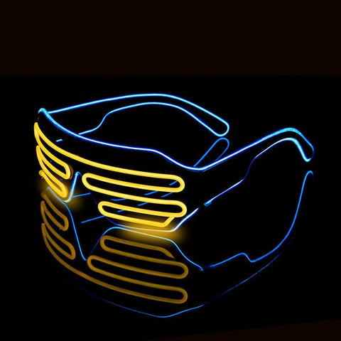 Neon LED Luminous  Glasses