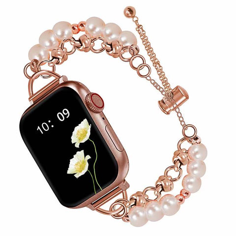 Opulent Pearl Apple Watch Bracelet